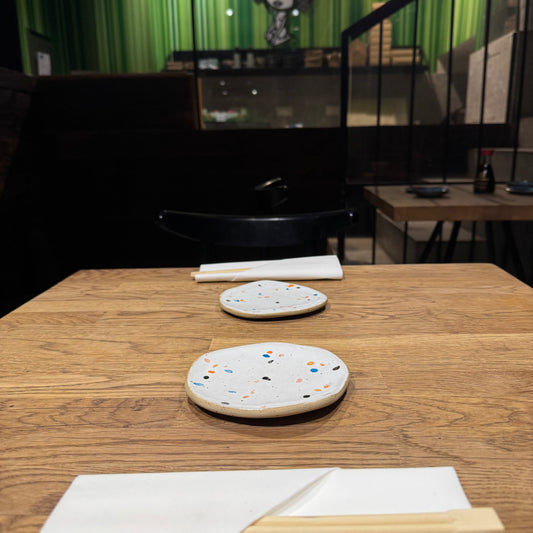 Talerzyk okrągły Spiek Ceramiczny