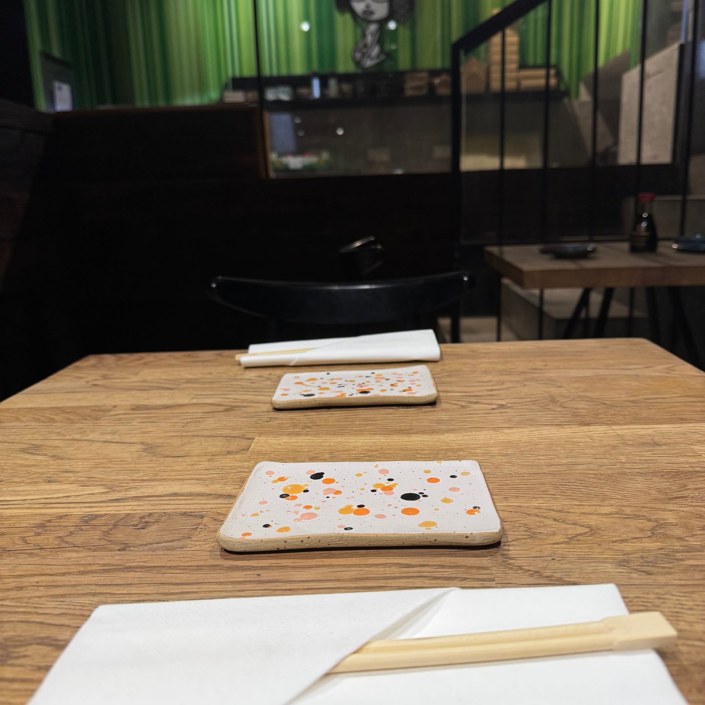 Talerzyk prostokątny Spiek Ceramiczny