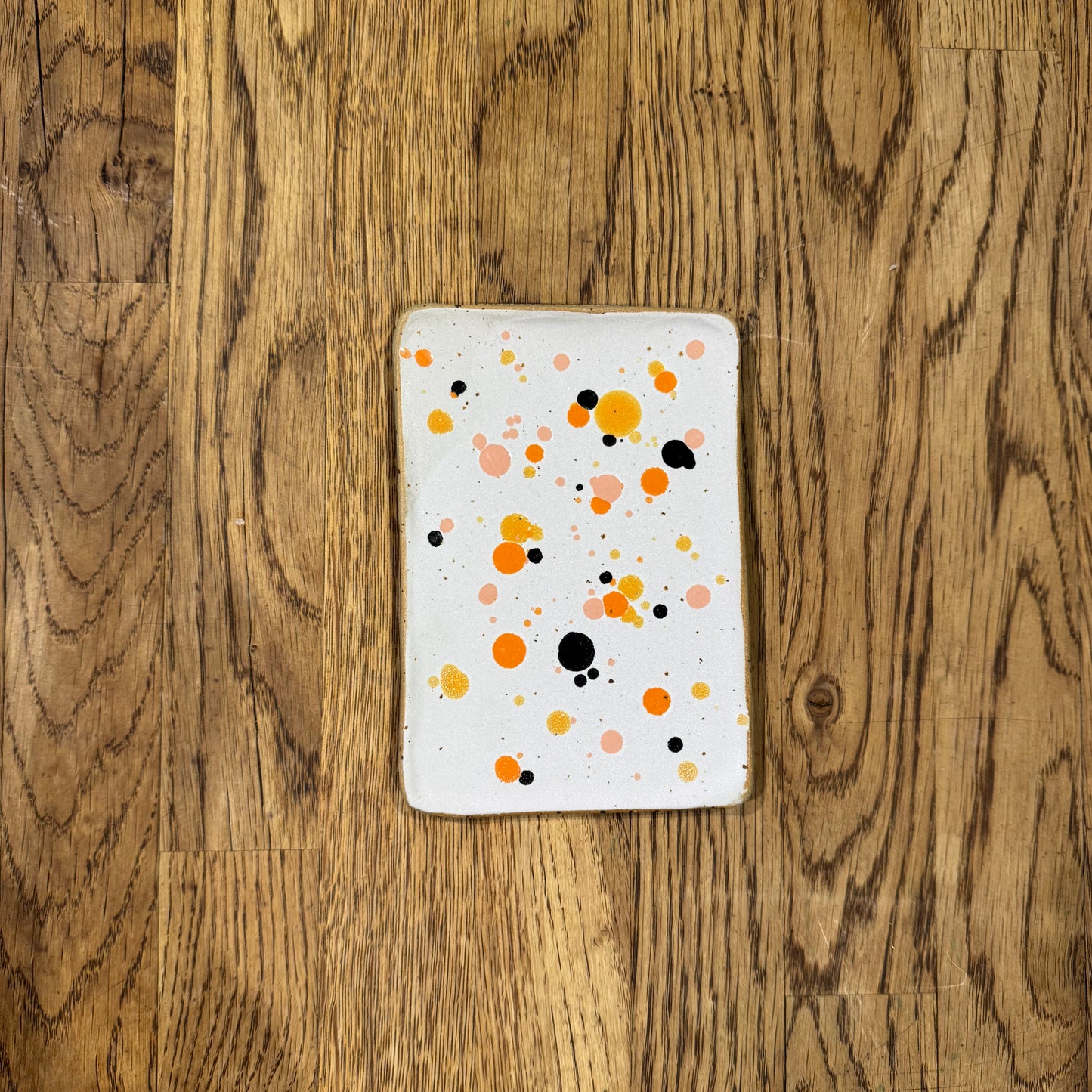 Talerzyk prostokątny Spiek Ceramiczny