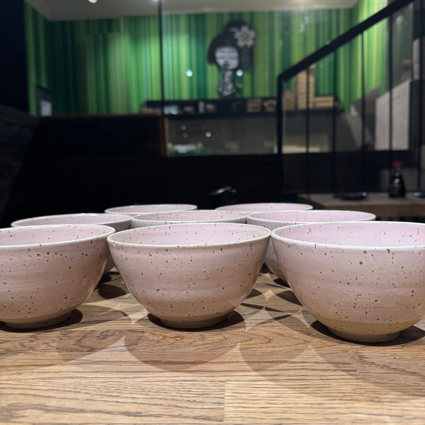 Miska różowa Spiek Ceramiczny