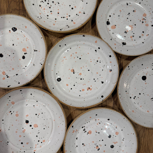 Talerz okrągły Spiek Ceramiczny