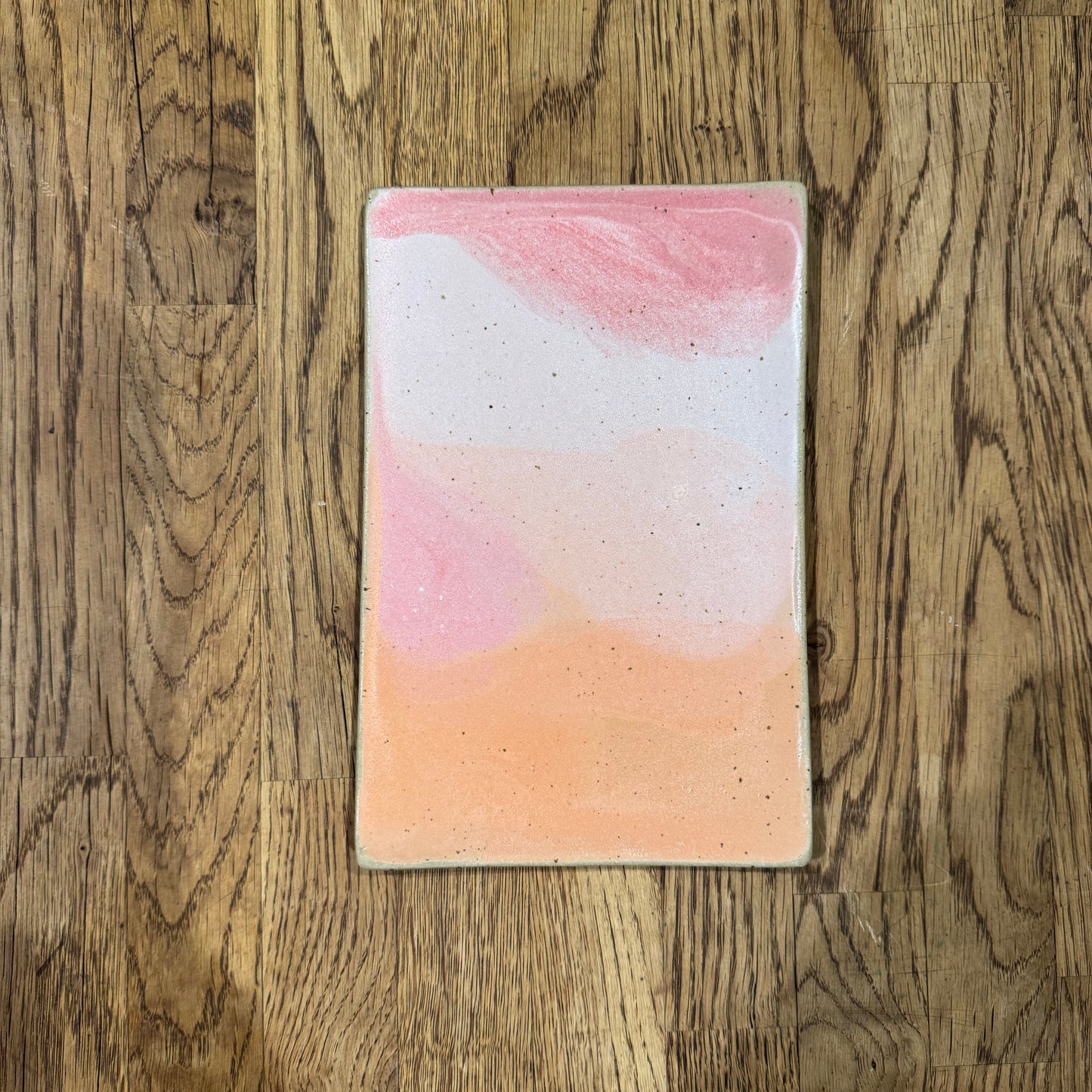 Talerz prostokątny Spiek Ceramiczny